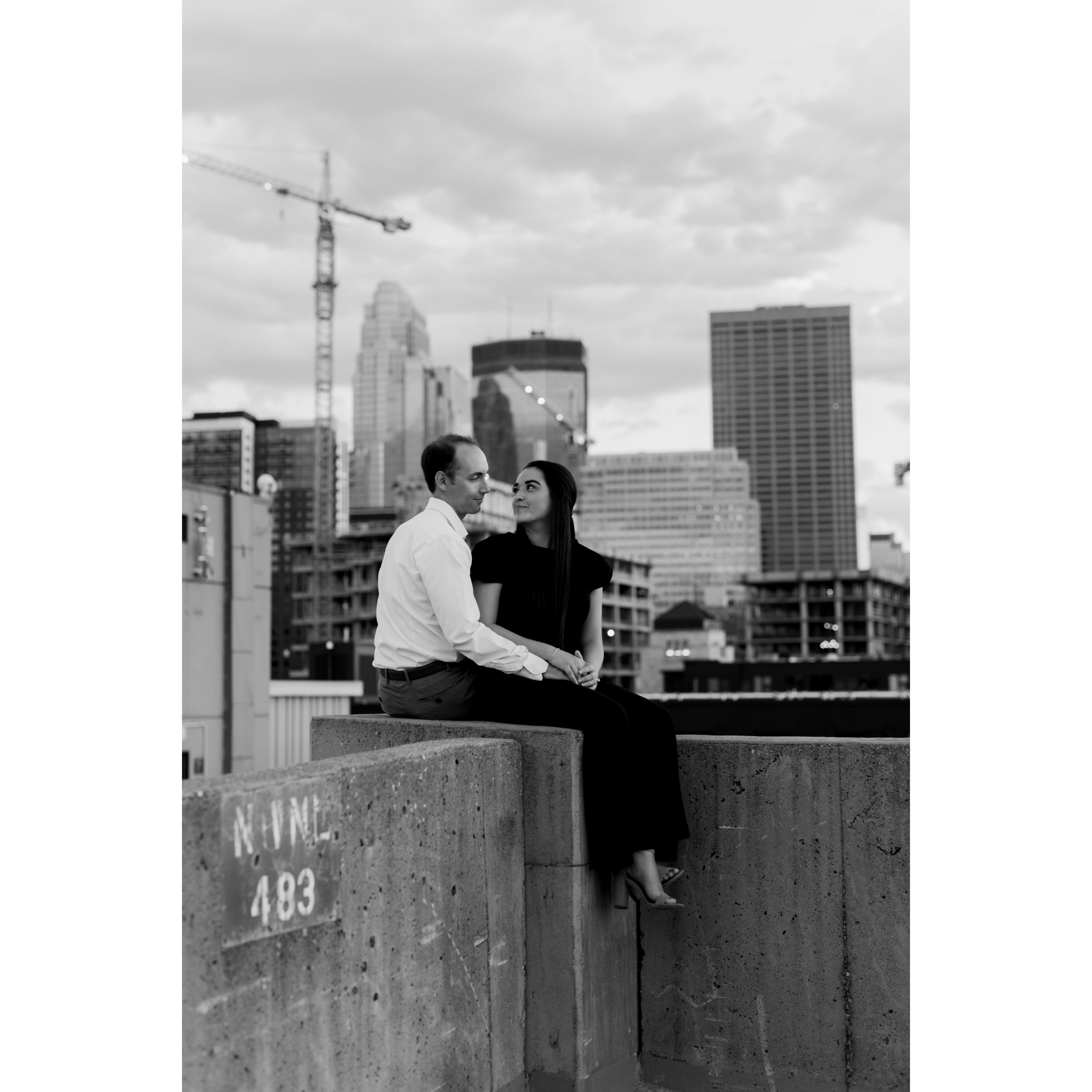 Engagement photos - Minneapolis North Loop (2020)