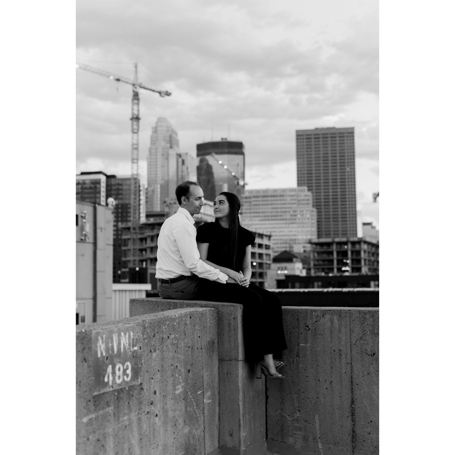 Engagement photos - Minneapolis North Loop (2020)