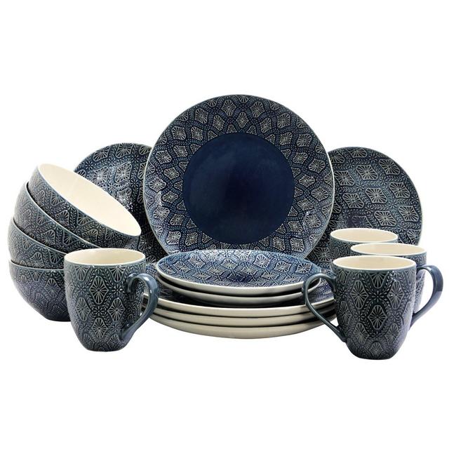 16 Piece Dinnerware Set, Service for 4