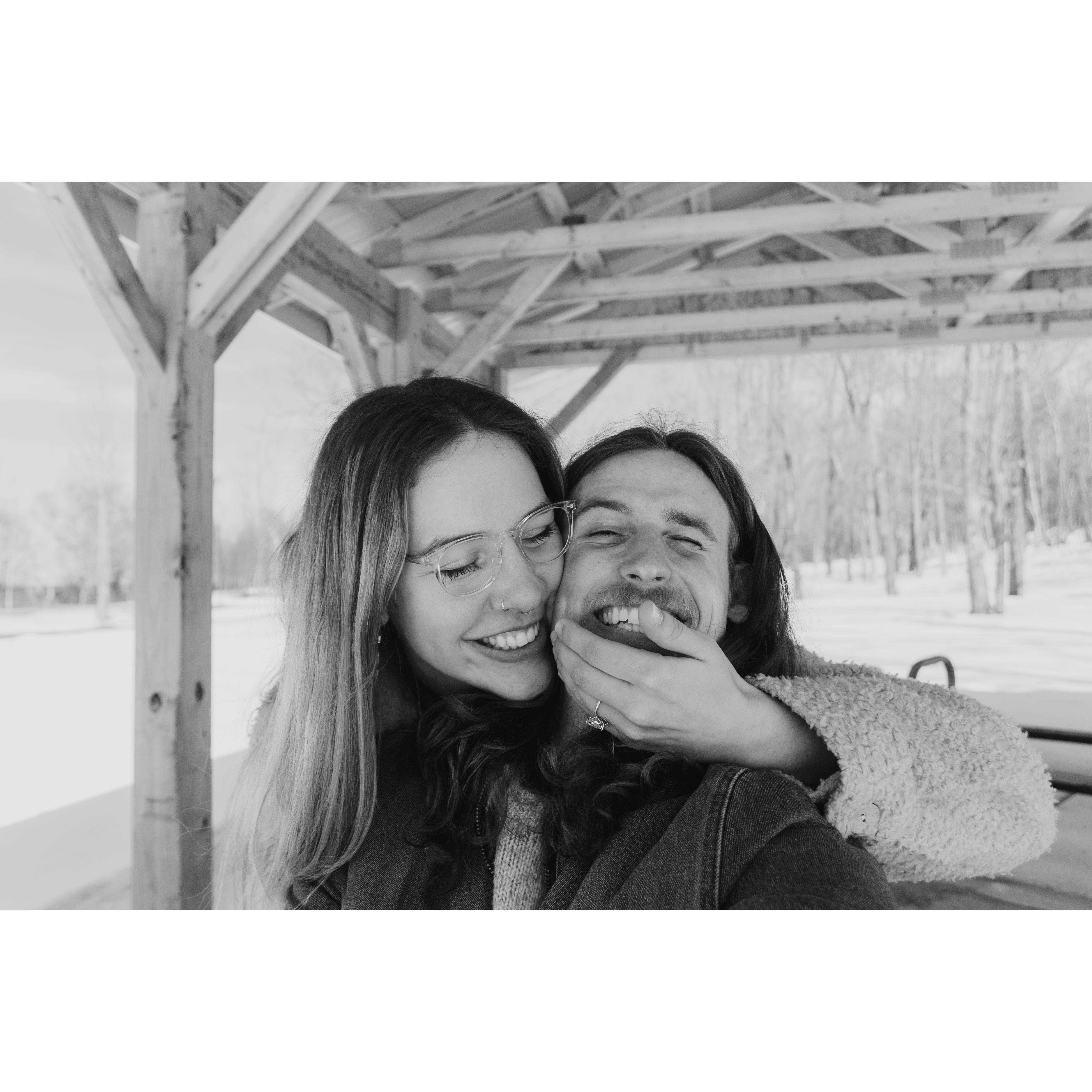 When we got engaged