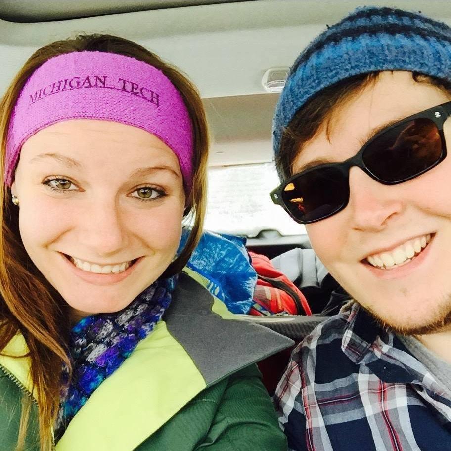 One of our first trips together to Duluth, Minnesota.  We went to there for our first Valentine's Day and skied Spirit Mountain!