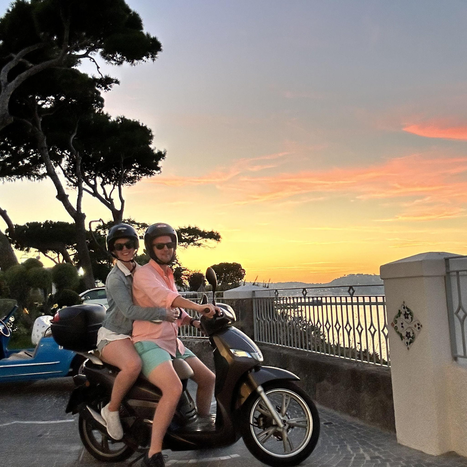 Soon after, we booked a trip to Italy. Maybe it was the prosecco, the views, or just the company, but somewhere along the way… we fell in love.