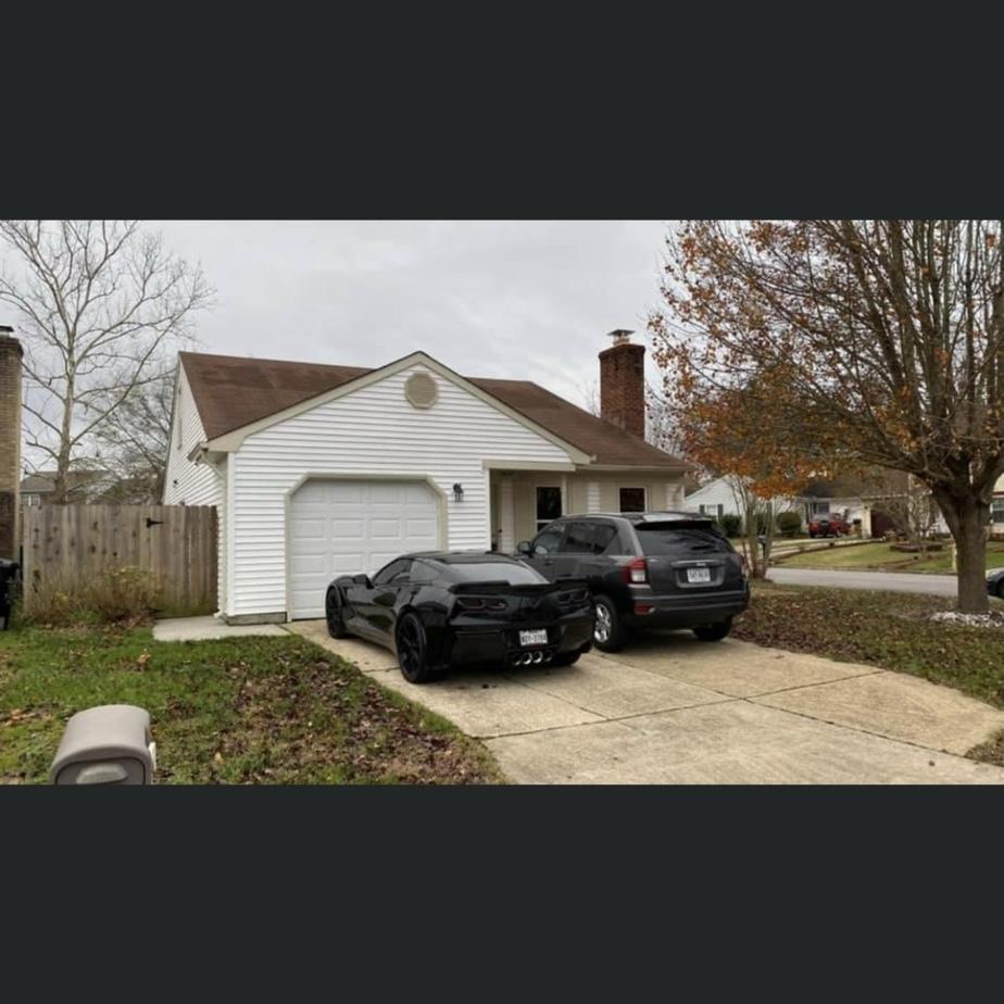 We moved to Virginia Beach in January 2020 and bought our first house (we had to put a photo of the corvette of course)!