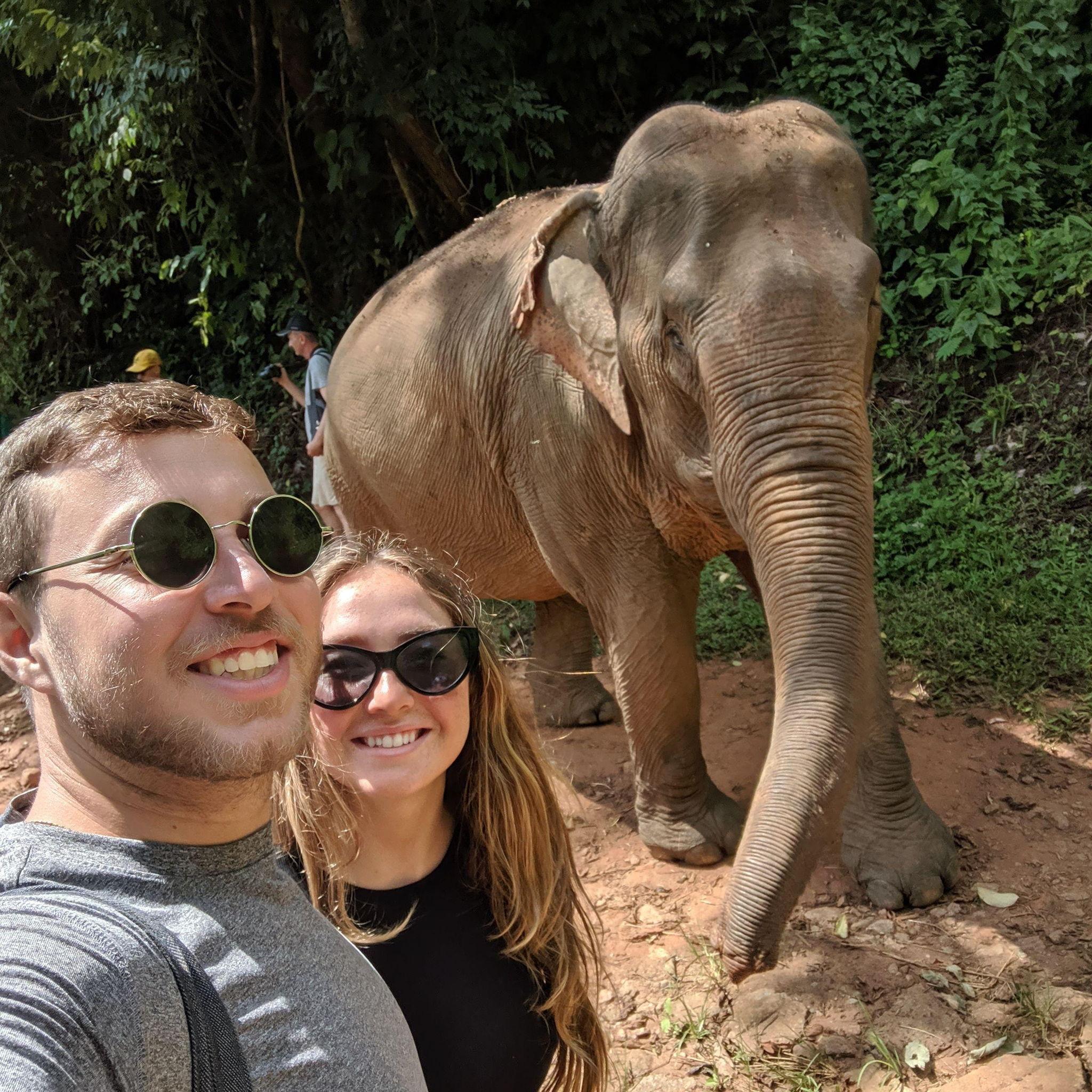 Walks through nature with our friend. (Chiang Mai - 2019)