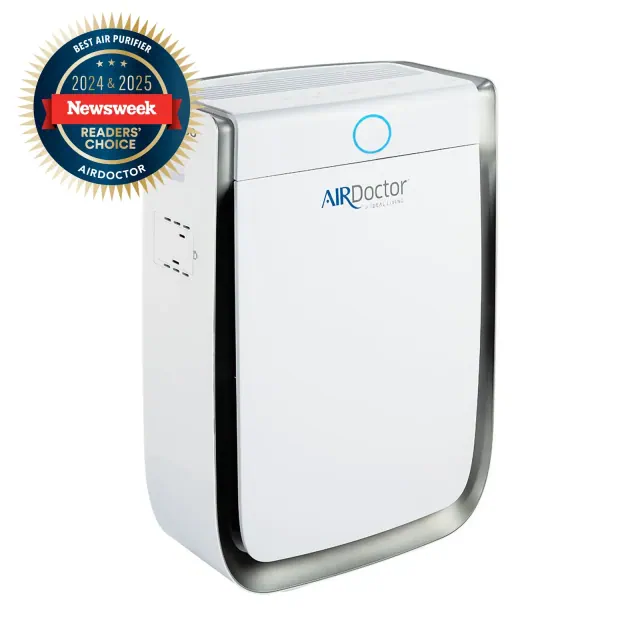AIRDOCTOR AD3500 Air Purifier for Home and Large Rooms Up to 1260 sq. ft. 2x/hour | UltraHEPA, Carbon, VOC Filters and Air Quality Sensor