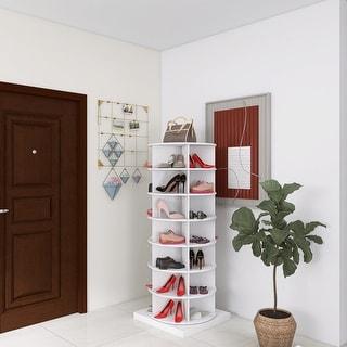 360 Rotating Shoe Cabinet