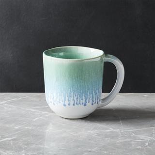 Caspian Reactive Glaze Mug, Set of 4