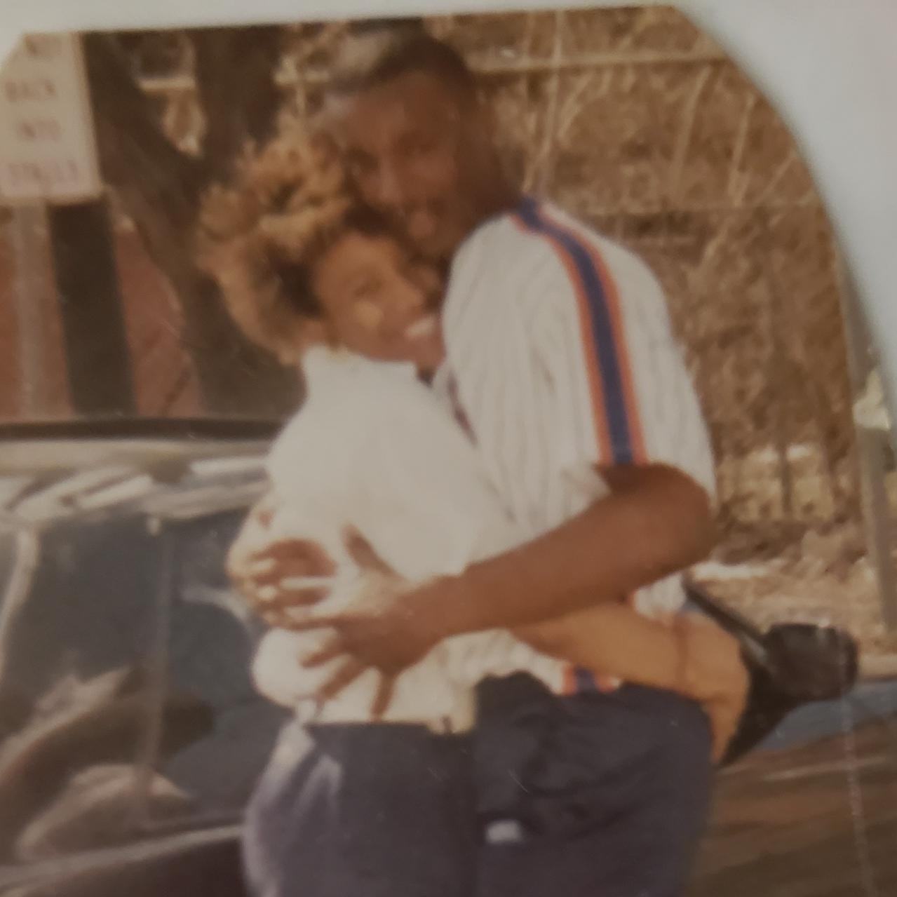 1991 - Nate returning from spring training...I was so happy to see him!