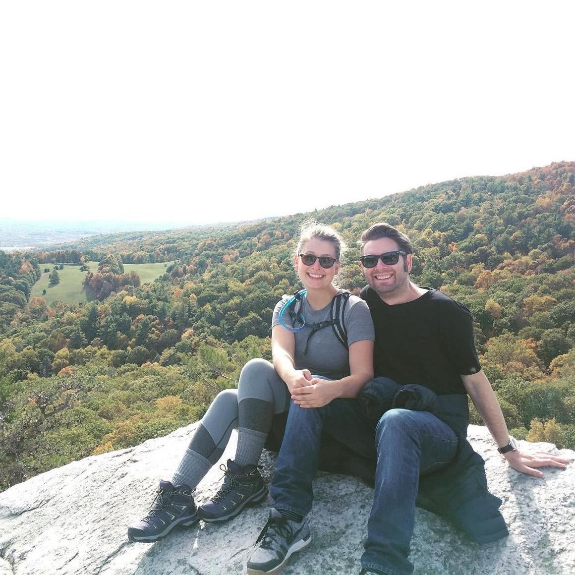 Hiking for Marissa's 30th birthday in 2019