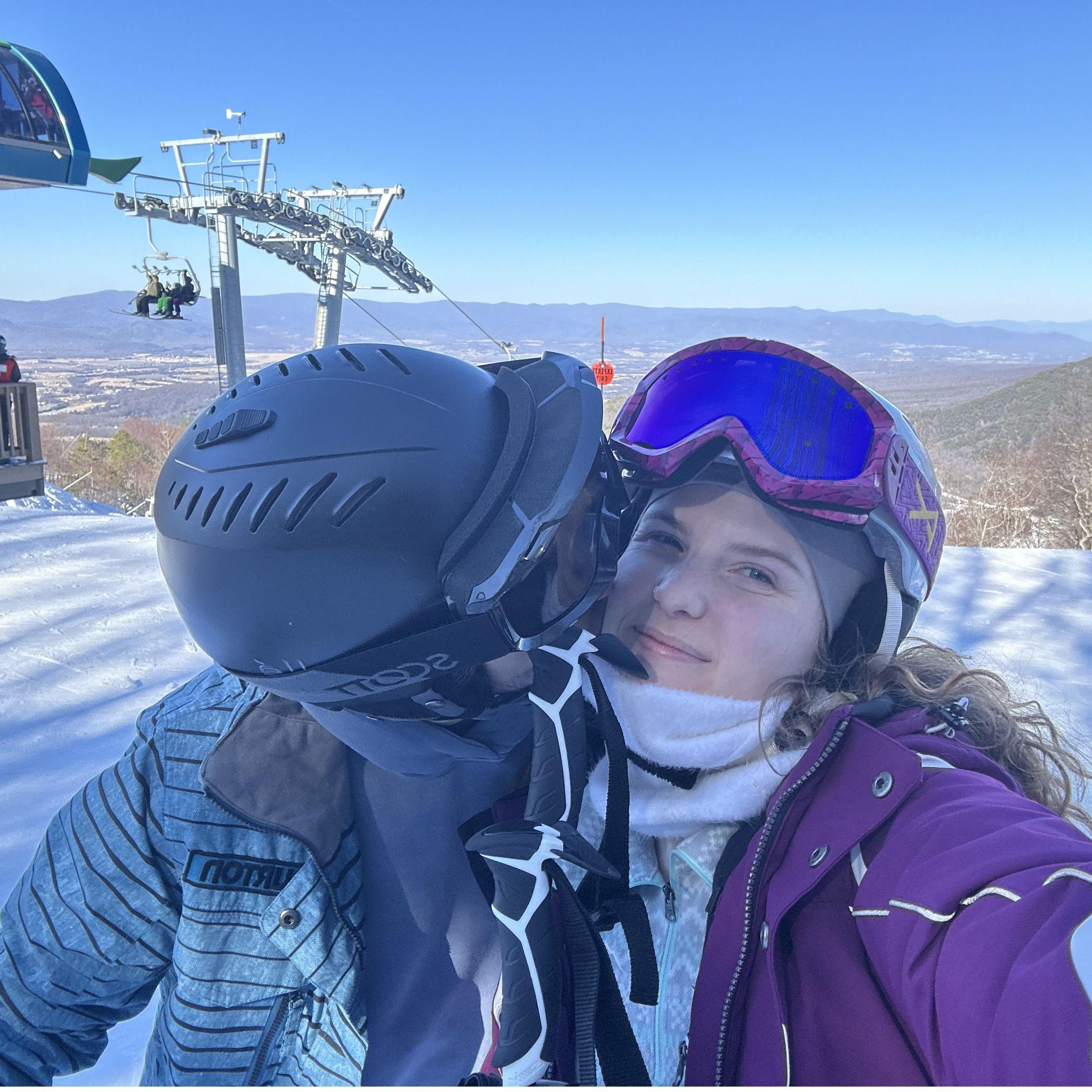 first ski trip tgther:)