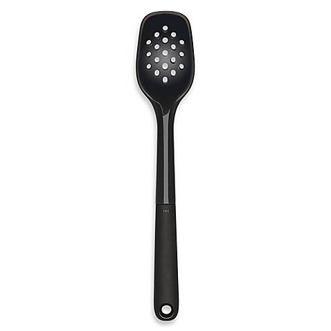 OXO Good Grips® Silicone Slotted Spoon in Black