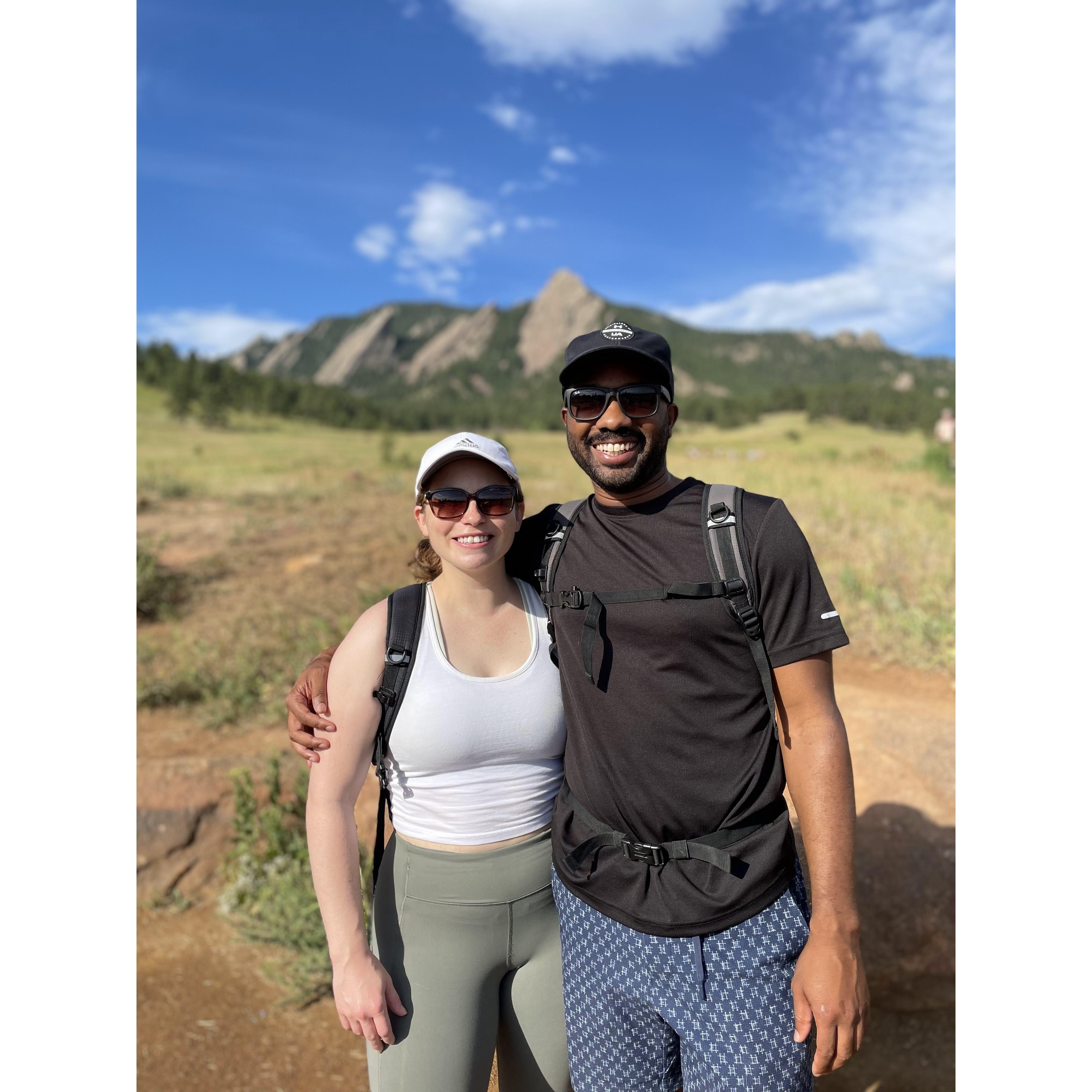 Pre-hike in Boulder