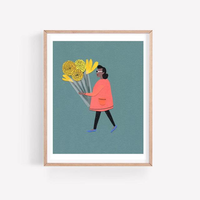 Kristen Solecki Spring Flowers Art Print