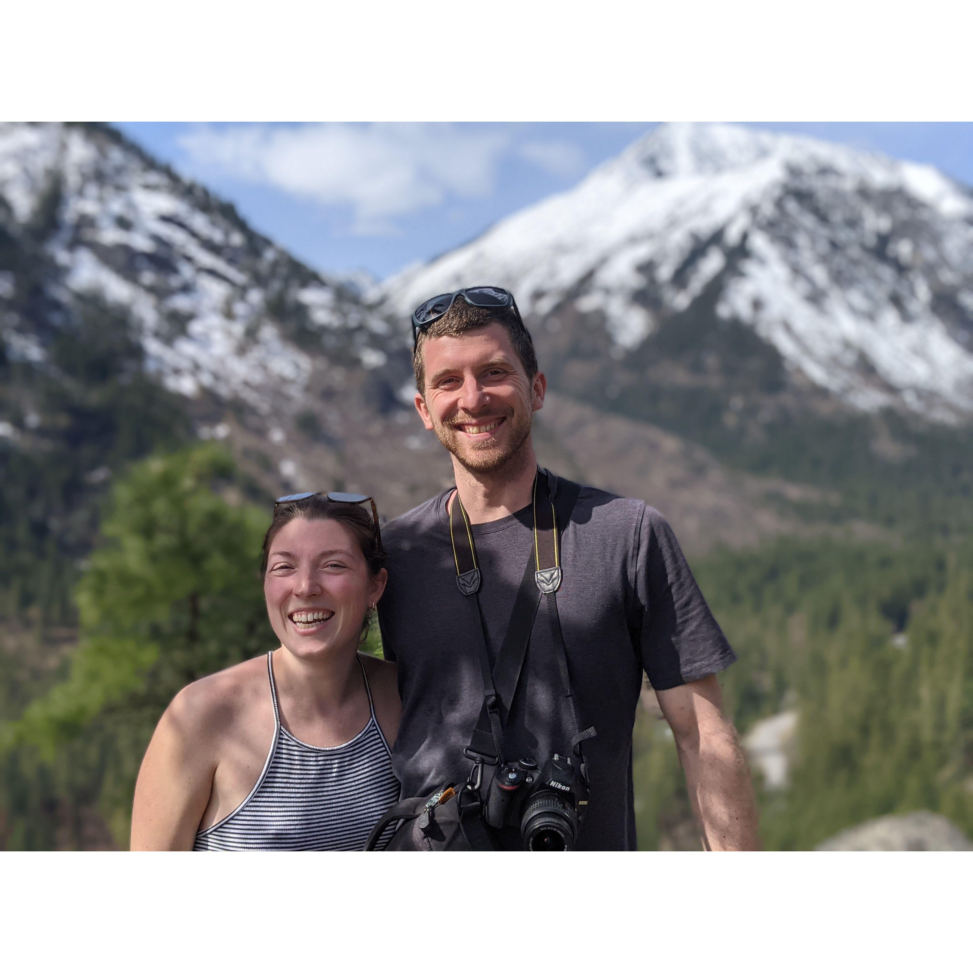 2021, Celebrating our friends' engagement, Leavenworth WA.