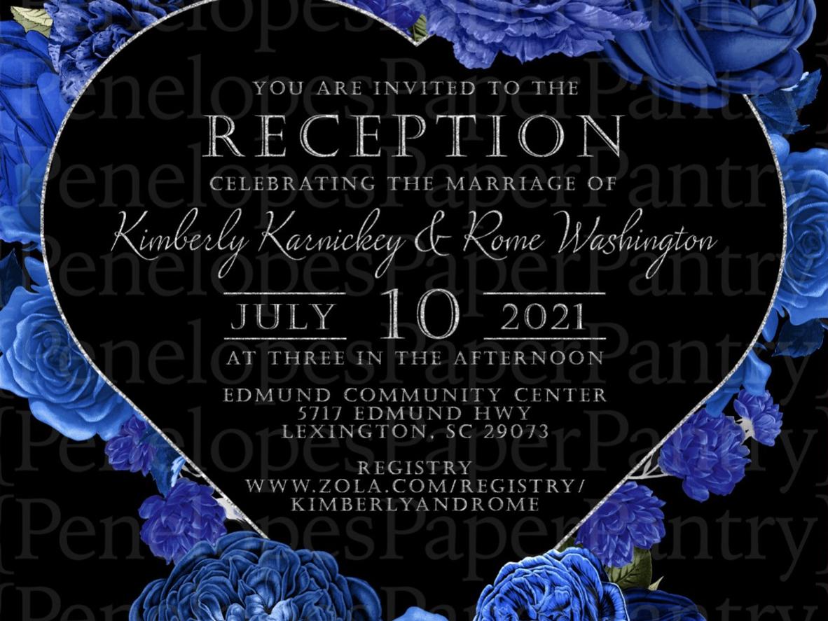 The Wedding Website of Kimberly Robinson and Rome Washington