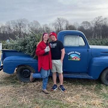Finding our first Christmas tree!