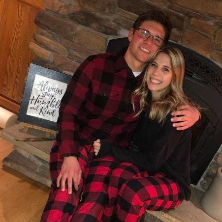 December 2019: Spending our first Christmas together