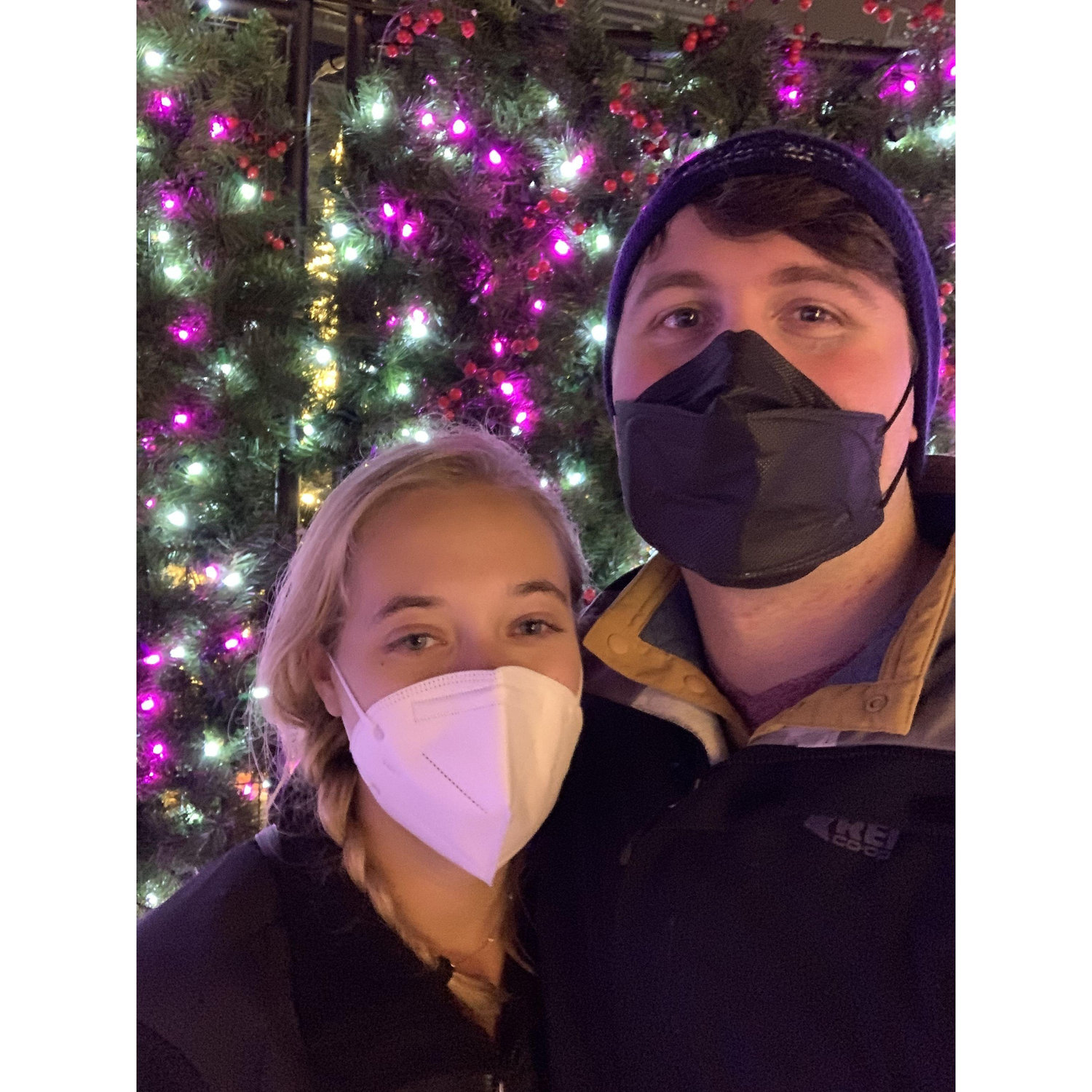 The first photo of us ever taken. You can tell from our beautiful smiles how happy we are to be together.