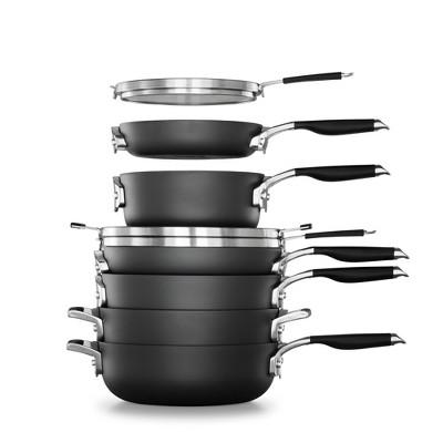 Calphalon Select 9pc Stackable Cookware Set