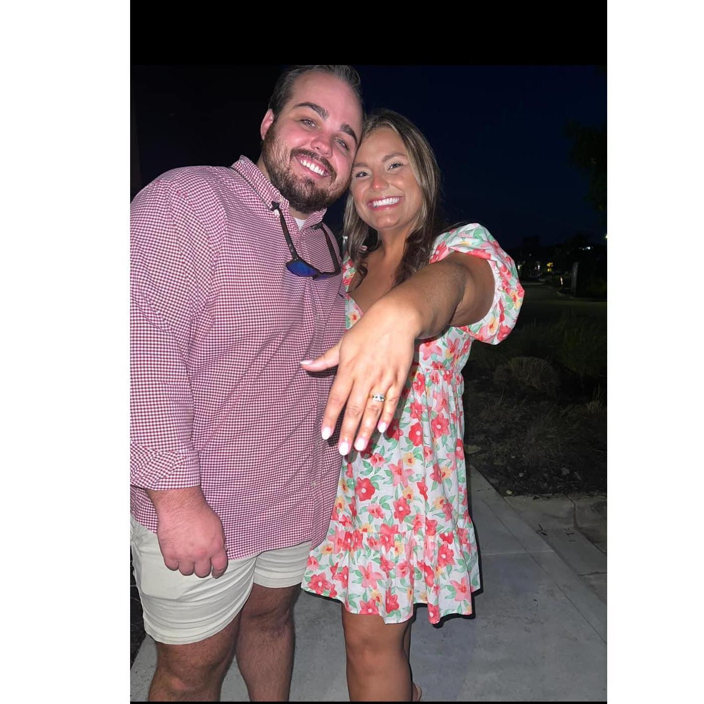 The night I said "yes" to forever <3
