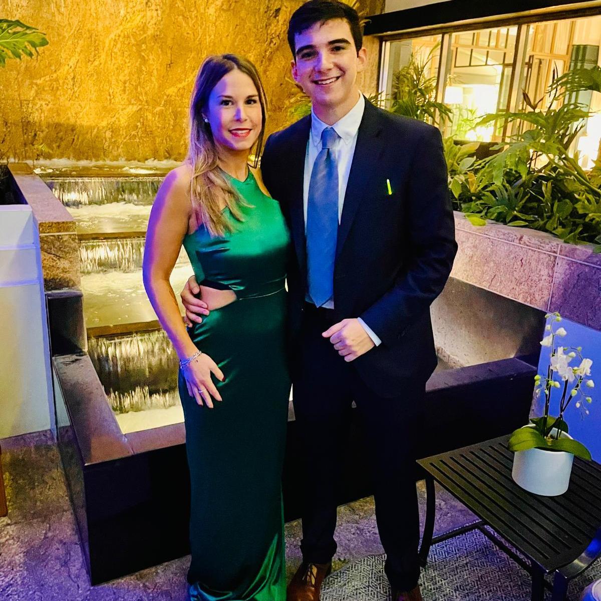 Law School Prom - the night our relationship became official.