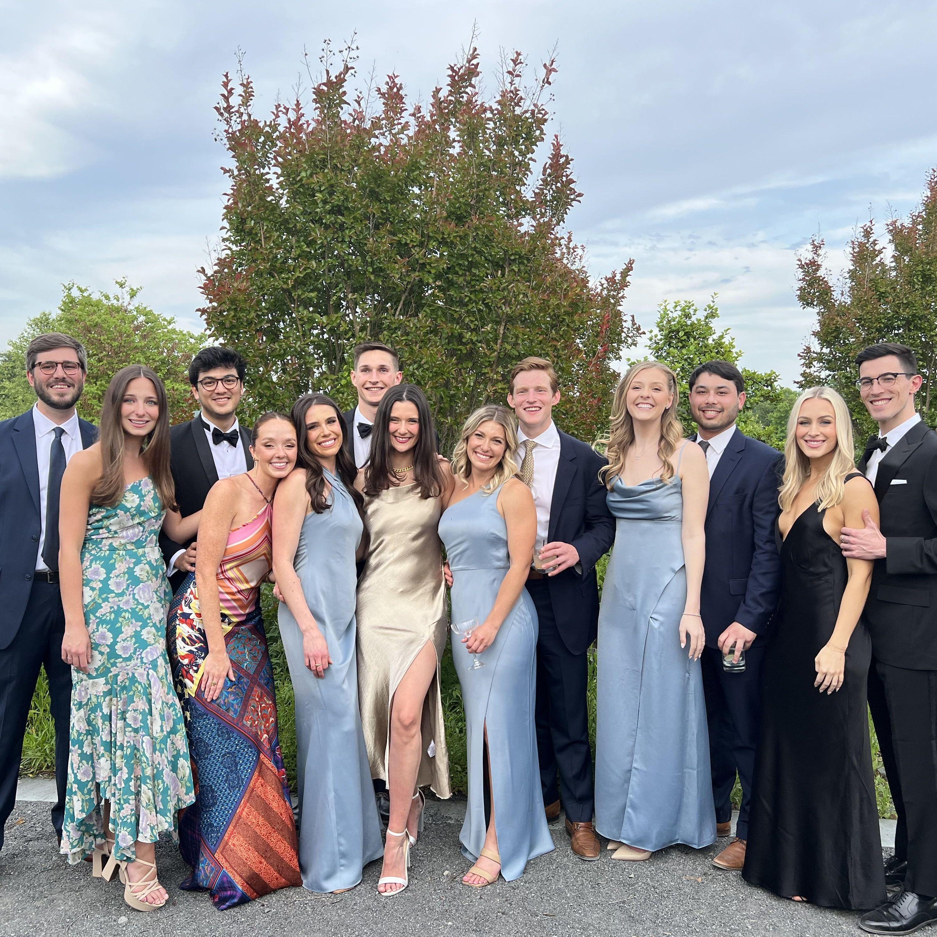 Celebrating the Catherwoods, our first wedding!