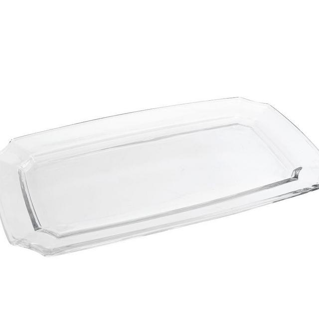 Grace Pressed Glass Serve Tray