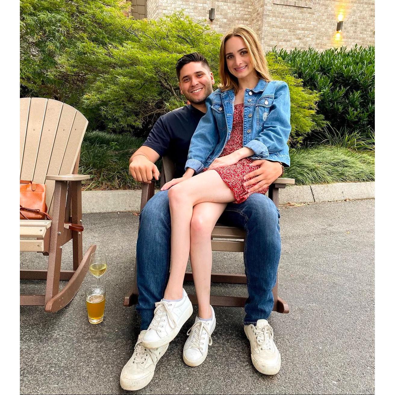 Dinner at one of our favorite restaurants in Knoxville- Lakeside.