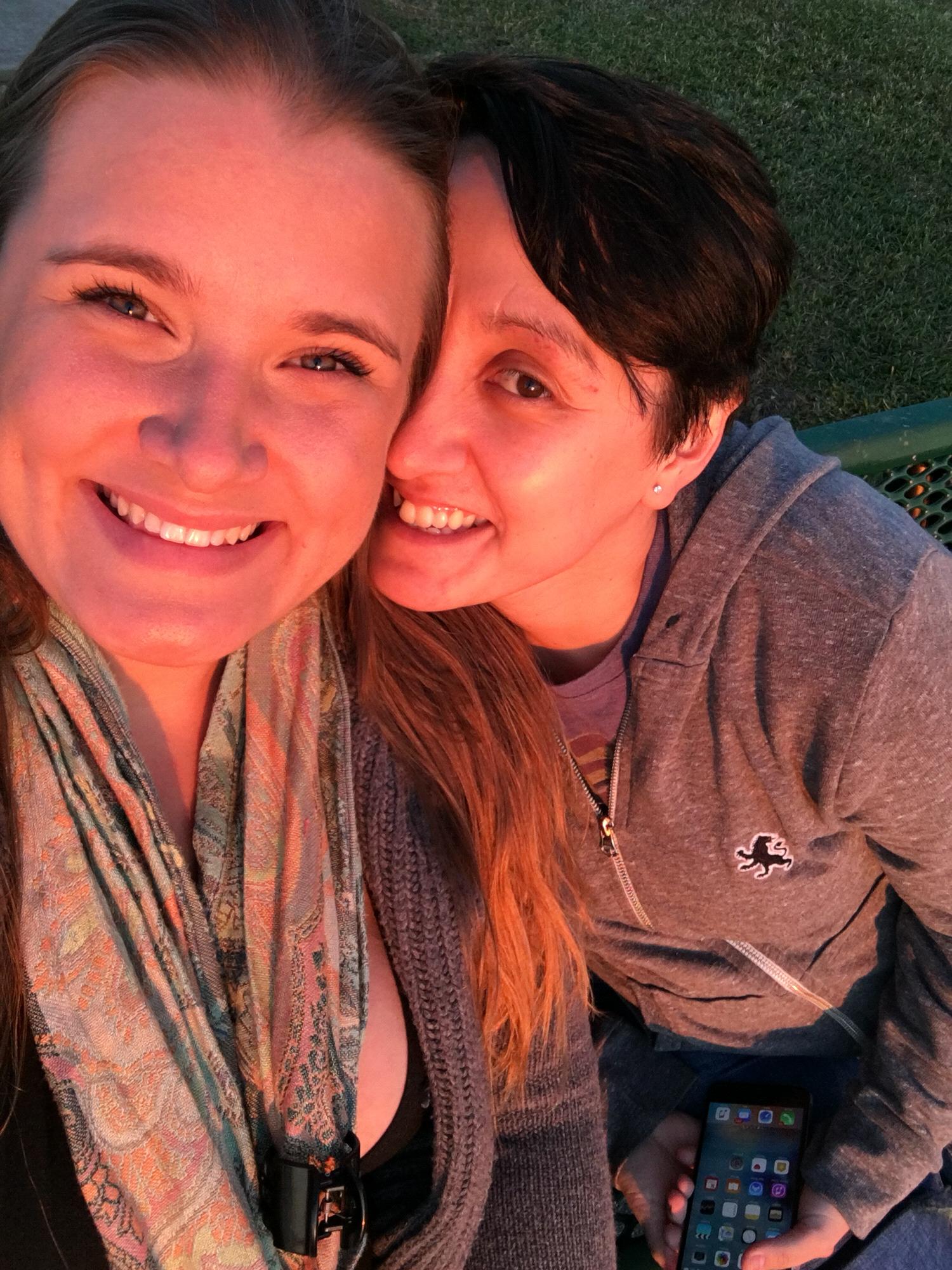 Anniversary trip! We drove out to Pungo to have a picnic and the sunset was incredible!