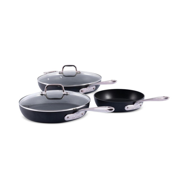 All-Clad HA1 Expert 5-Piece Nonstick Cookware & Lid Set