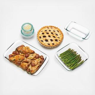 Good Grips 8-Piece Glass Bakeware & Storage Set