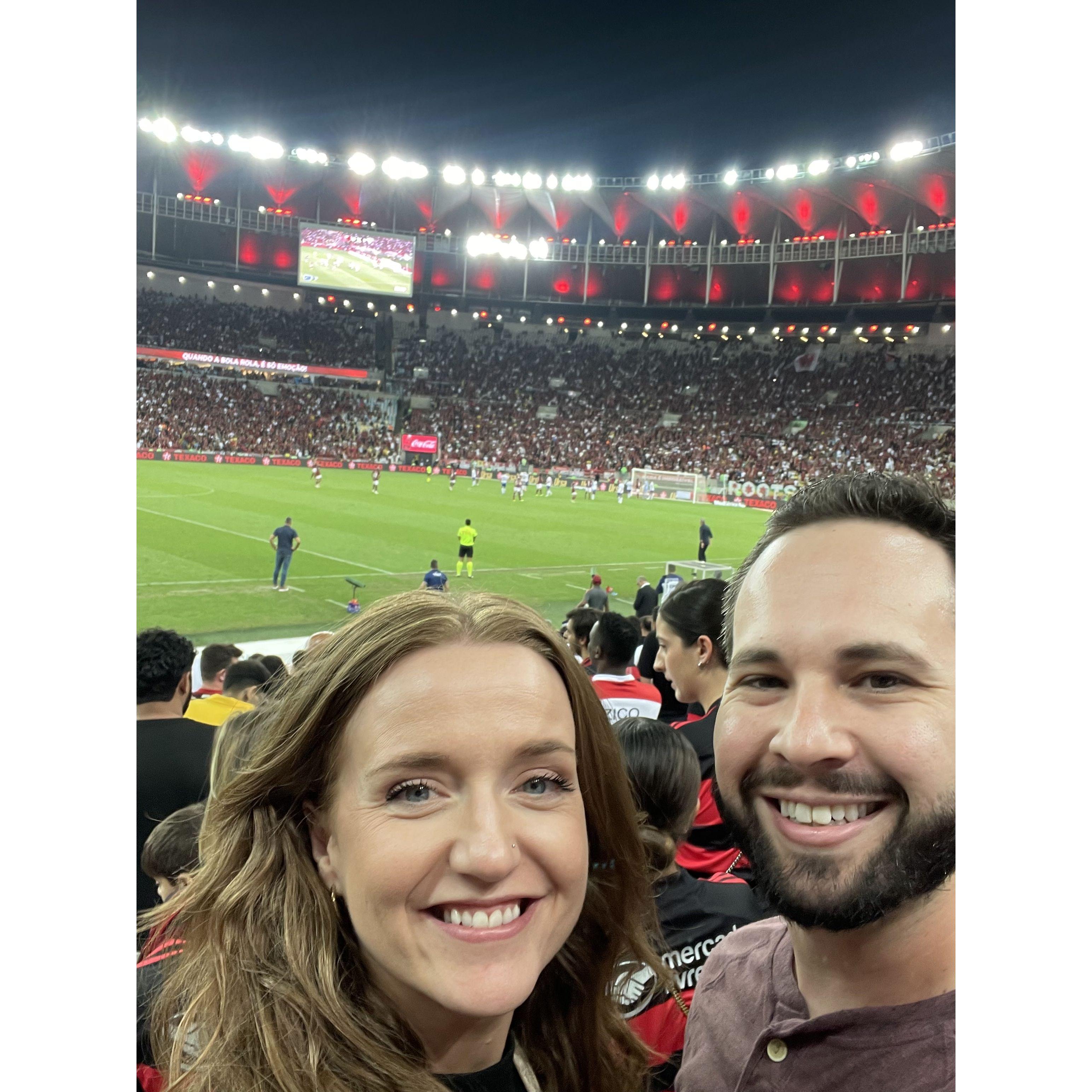 Flamengo Football Game- Rio de Janeiro, Brazil
