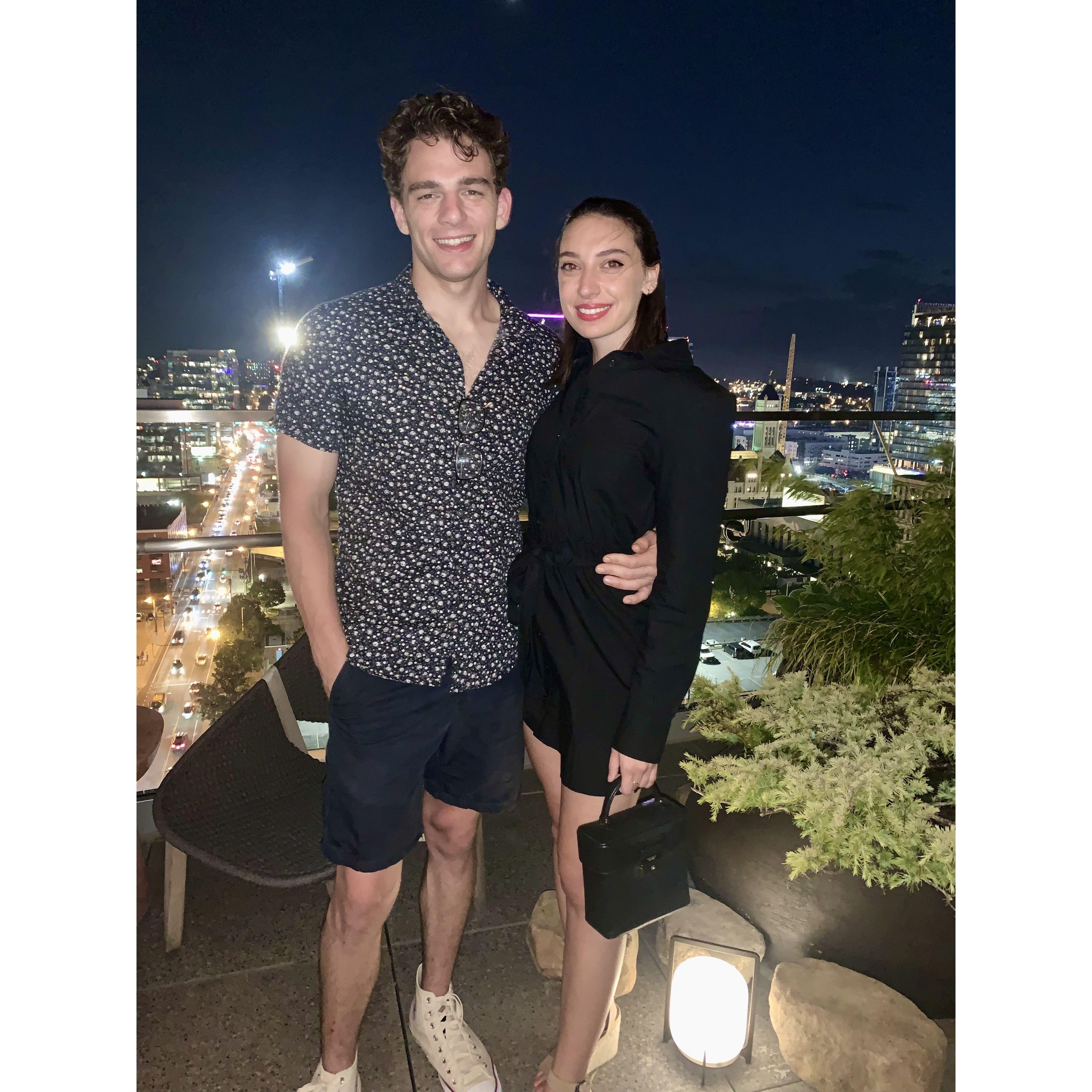 First picture together in Nashville, July 2023