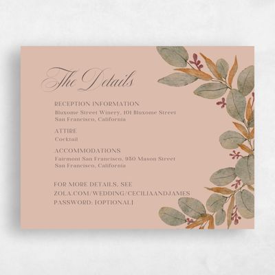 Sandstone, Brown Wedding Enclosure - Nutmeg