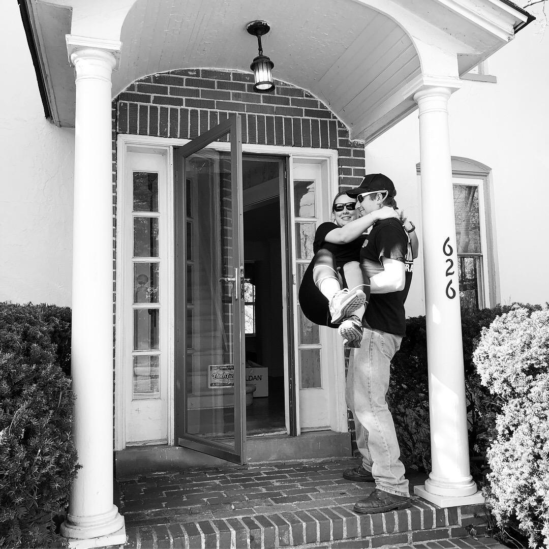 That time we bought a house.