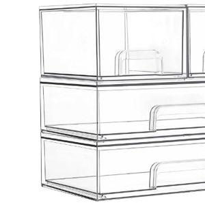 Stackable Storage Drawers Set