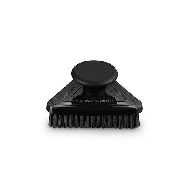 Le Creuset Triangle Grill Brush, 3.7", Black Onyx