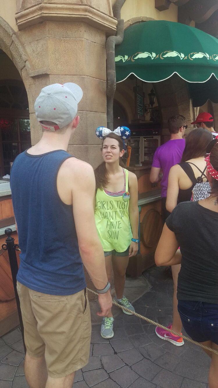 Circa 2015, shortly after we met. Clearly, it was love at first site.