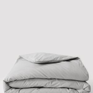 PACT Home Bone Organic Cool-Air Percale Duvet Cover FQ