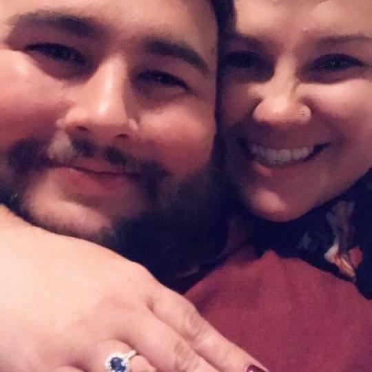 The best night of our lives to date.... We snapped this pic right after we decided we were going to spend the rest of our lives together! <3