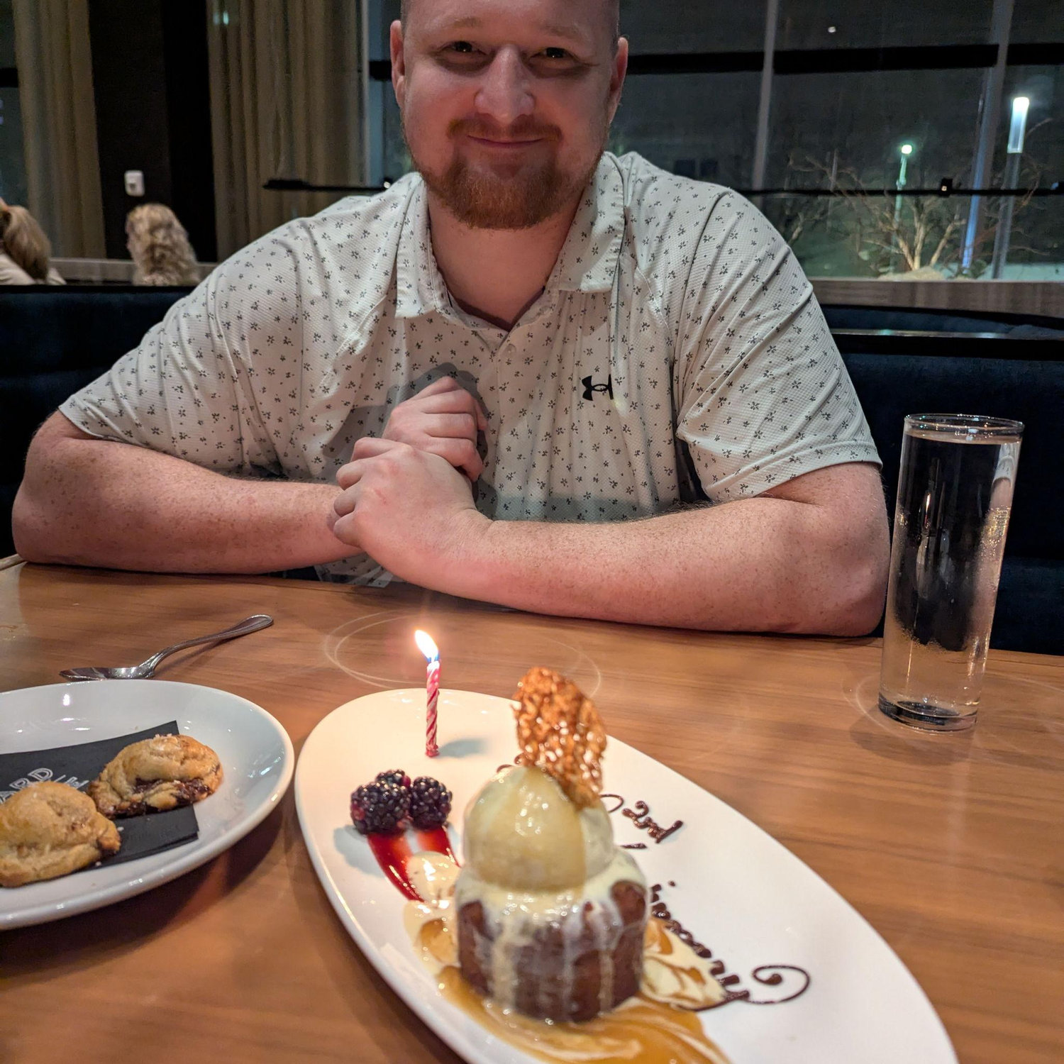 Fancy dinner for our anniversary