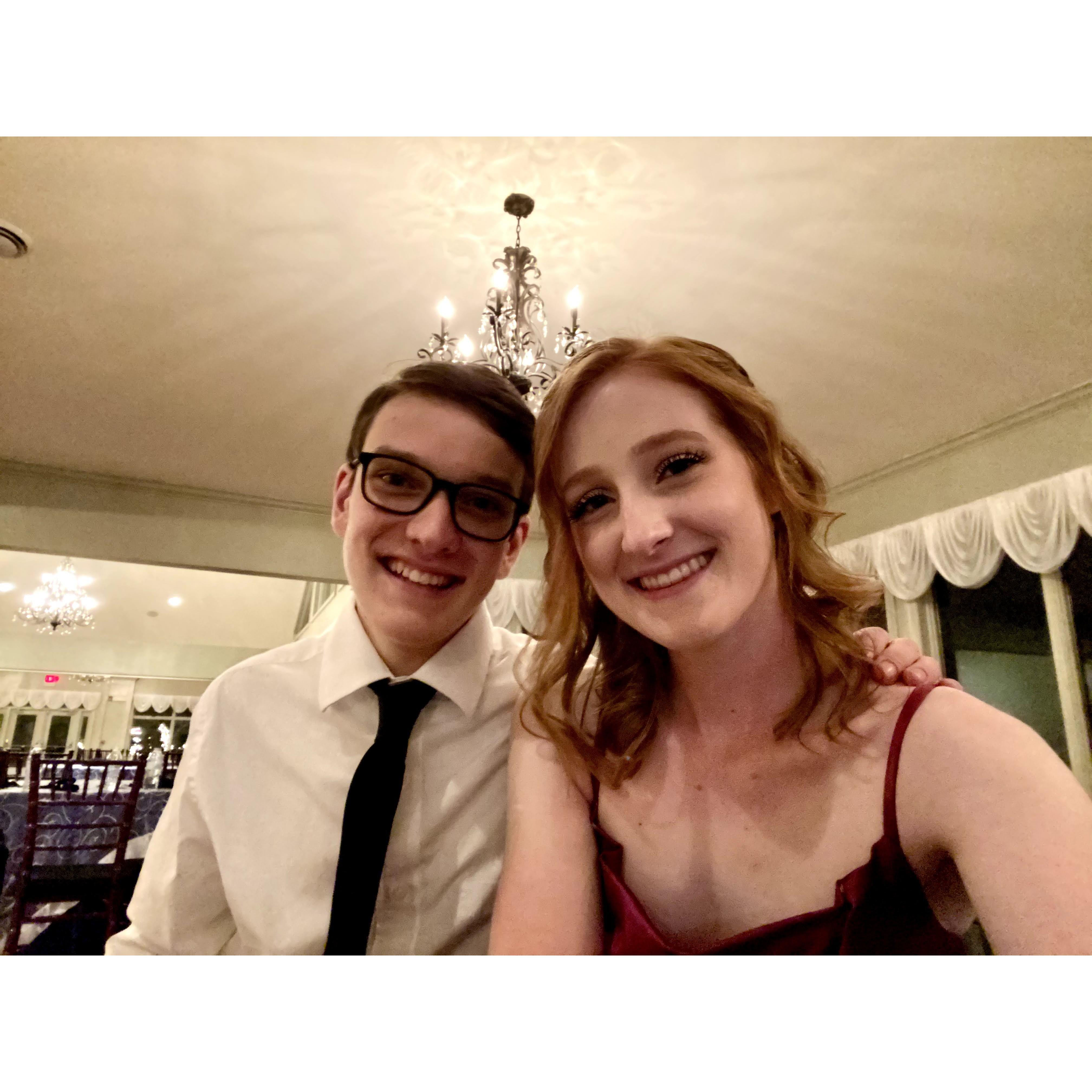 Our senior year homecoming!