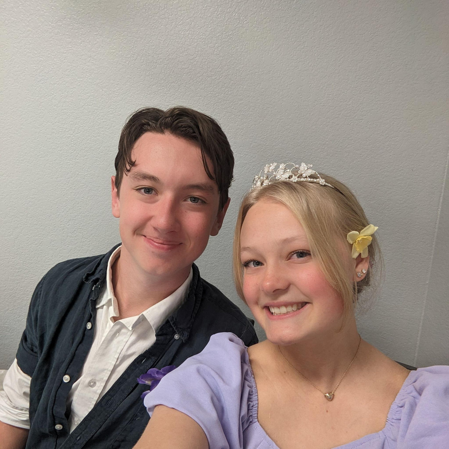 Halloween as Rapunzel and Flynn Rider