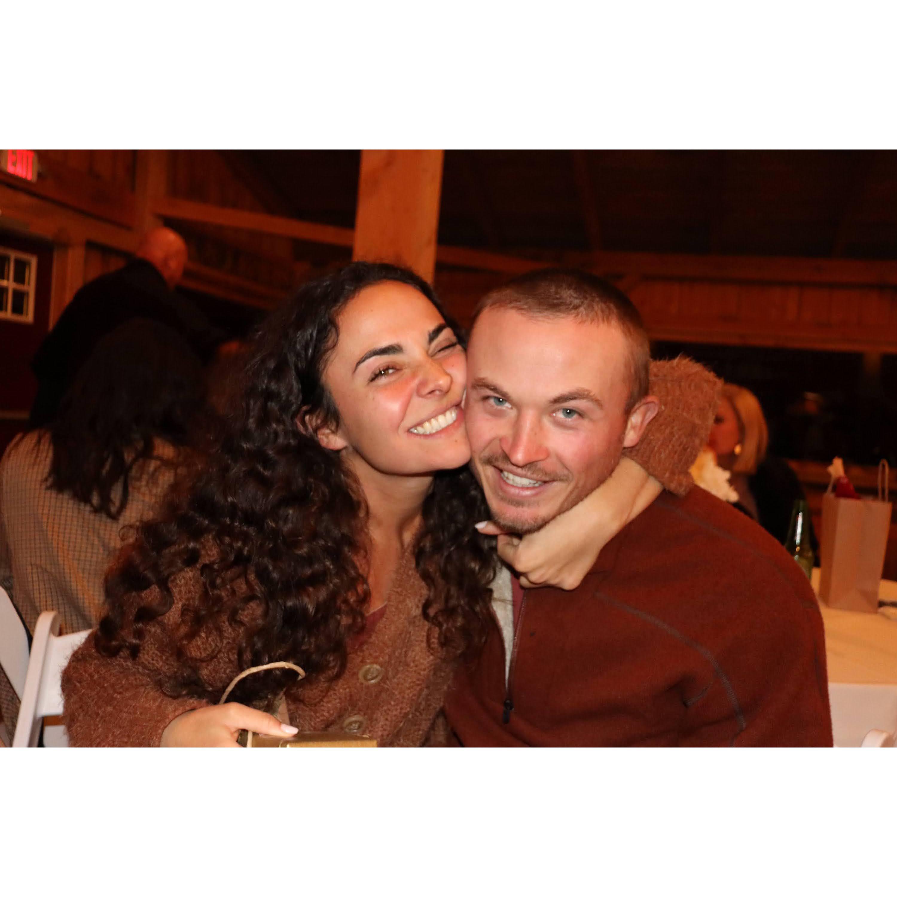 Spencer and Jackie at Jerry and Katie's wedding