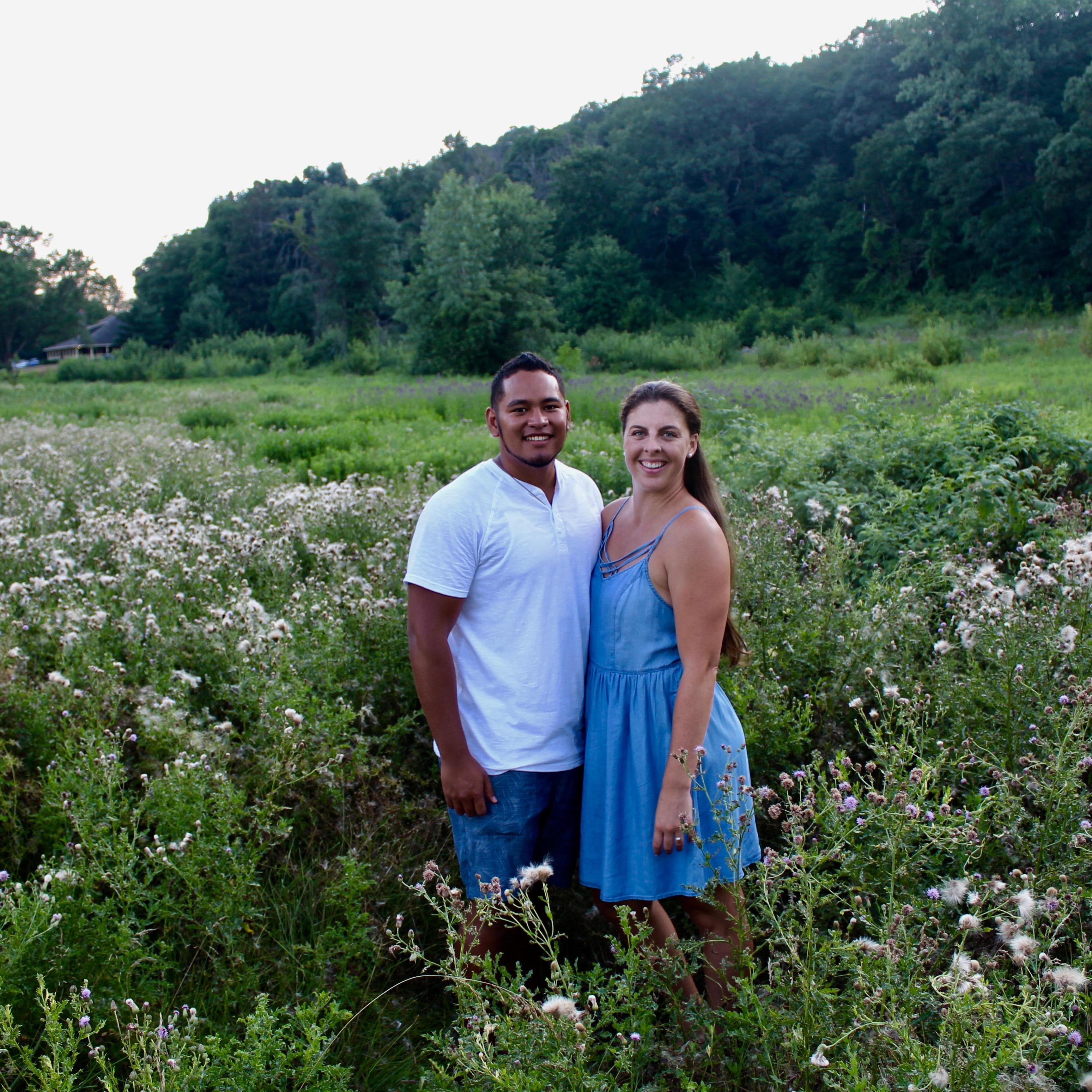 Summer trip to Michigan for the engagement party.