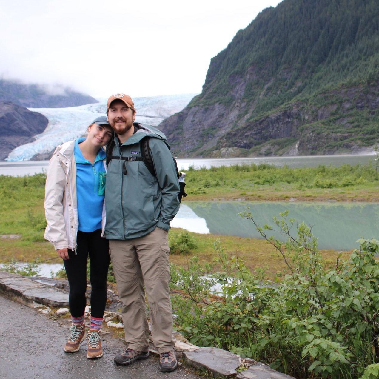 Glacier on our Alaska trip