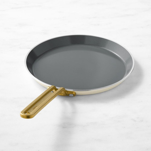 GreenPan™ Stanley Tucci™ Ceramic Nonstick Omelette Pan, Carrara White