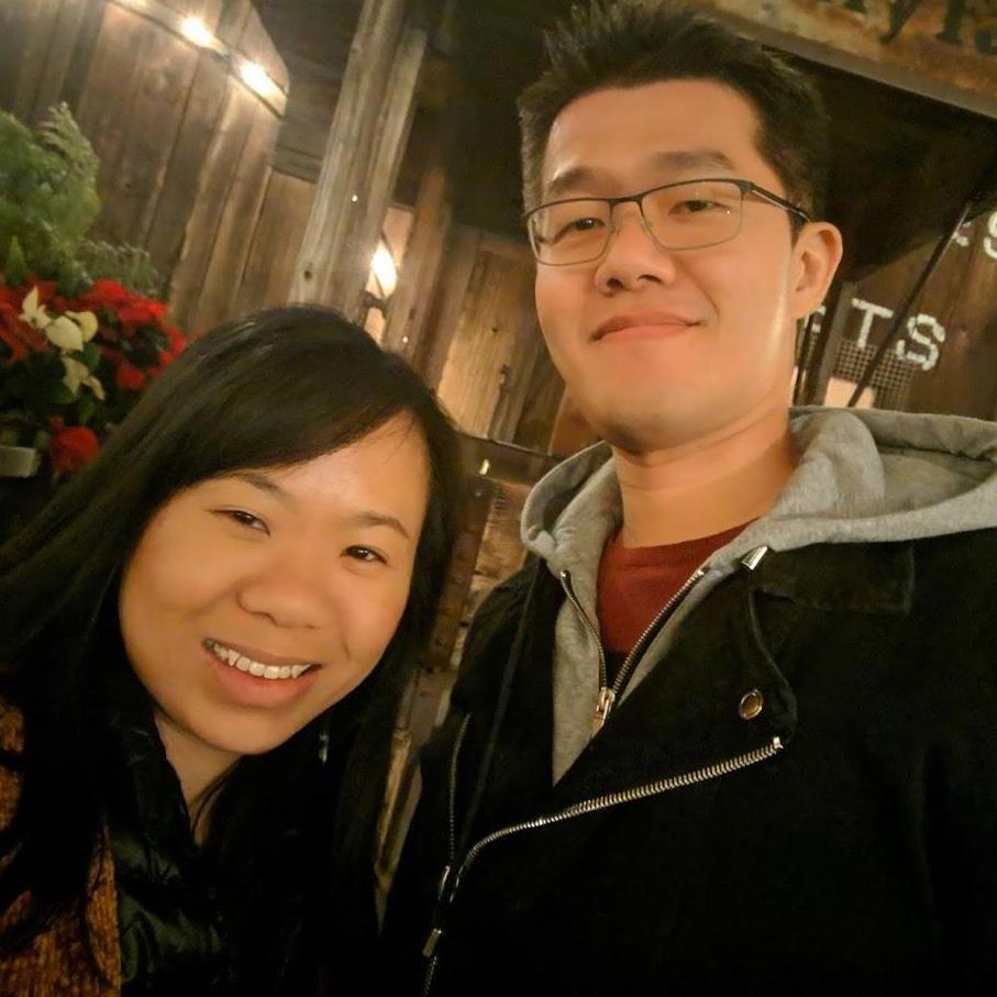 We spent the second Christmas together in Knotts berry Farm.