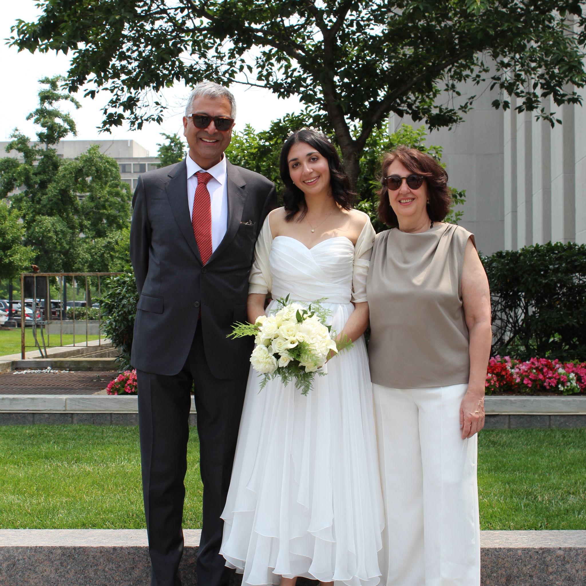 Celia and her family