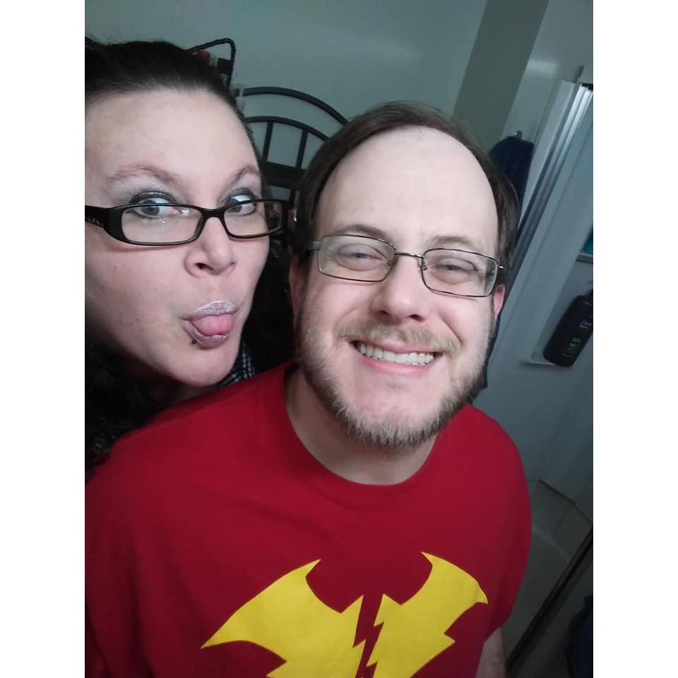Getting ready to go to Rocky Horror!
